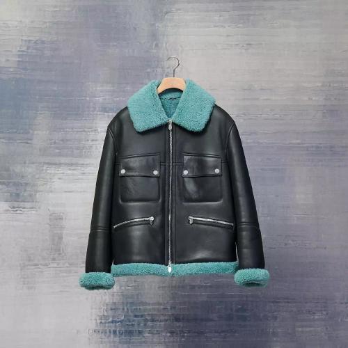  HERMES爱马仕 22年秋冬 男士 夹克 Bombardier zippe H263620HG2H48