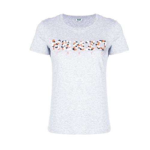  KENZO/高田贤三 女士粉色棉质短袖T恤 F852TS72199032 PLFSX