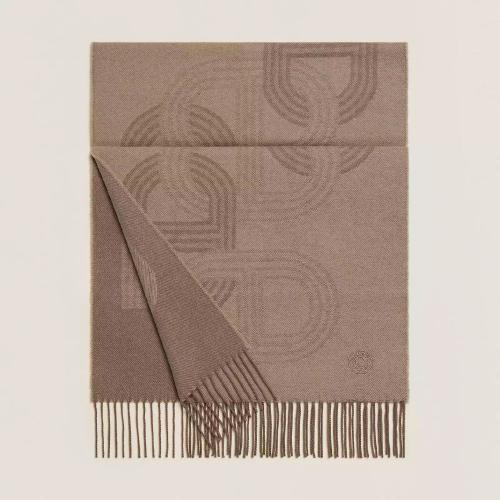  HERMES爱马仕 22年秋冬 男士 围巾 Echarpe Circuit 24 Faubourg H392684T 03