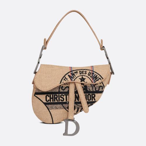  DIOR迪奥 22年秋冬 女士 手提包 Sac Saddle M0446BRUW_M918
