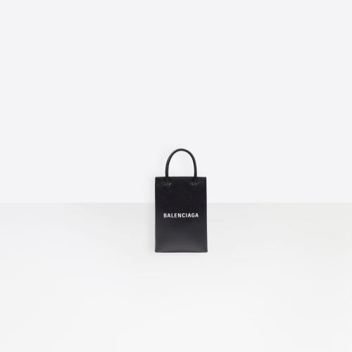  BALENCIAGA巴黎世家 22年秋冬 女士 手机包 Shopping Phone Holder 手机包 5938260AI2N1000 预定商品1-3周发货