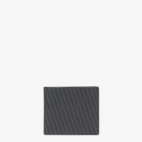  FENDI芬迪 22年秋冬 男士 钱包 黑色皮质双折钱包 7M0169AGLPF0L6B