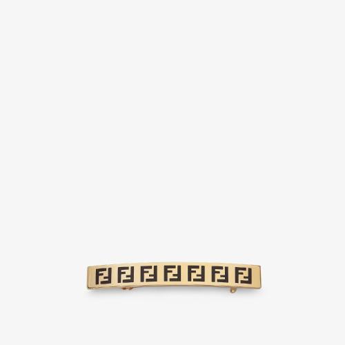  FENDI芬迪 22年春夏 女士 发夹 金色发夹。 8AG975TL9F0RNG