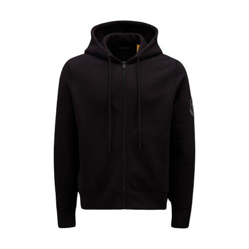  MONCLER蒙可蒙克莱 22年秋冬 男士 卫衣 Logo Zip-Up Hoodie H20928G00010809KX999