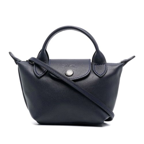  Longchamp/珑骧 女士海军蓝皮革单肩包 10147 757 556 PLSX
