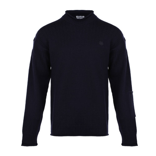 KENZO/高田贤三虎头徽标羊毛套头男士针织衫/毛衣FB65PU630