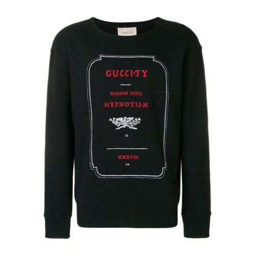 Gucci 古驰 男装 服饰 Hypnotism棉质长袖印花棉质套头衫 男卫衣