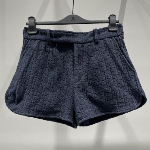  Dior Homme/迪奥桀傲 男士深蓝色棉质短裤 113J101A 614 540 PLFSX
