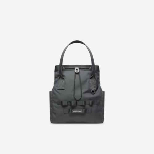  BALENCIAGA巴黎世家 22年春夏 男士 手提包 Mens Army Medium Tote Bag  in Grey 6440402BKPI1
