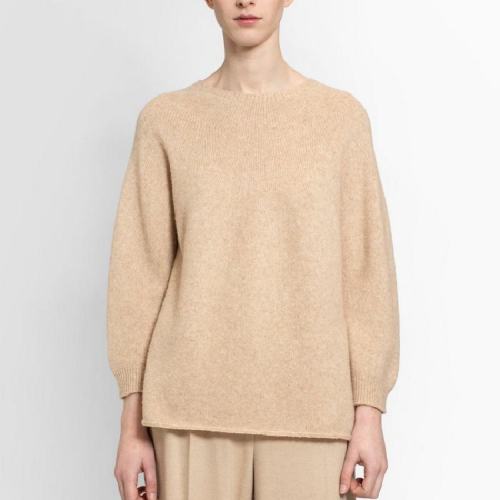  MaxMara/麦丝玛拉 女士米色时尚休闲针织衫/毛衫 CAMPO-001