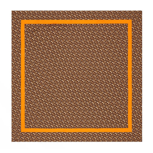 BURBERRY/博柏利 专属标识印花丝质方巾80255601