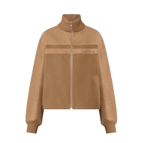  LV路易威登 22年秋冬 男士 夹克 混合皮革束腰夹克 1AAUXH 1AAUXI 1AAUXJ 1AAUXE 1AAUXK 1AAUX