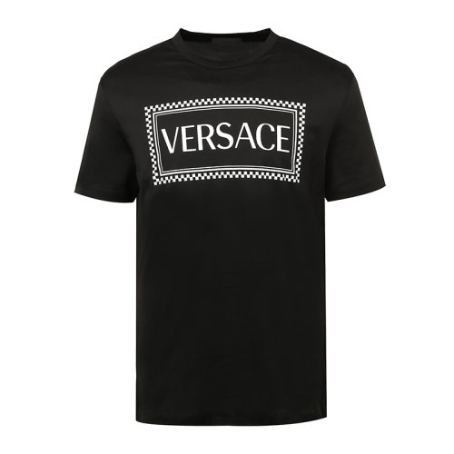 VERSACE/范思哲 休闲简约男士短袖T恤A81548A52