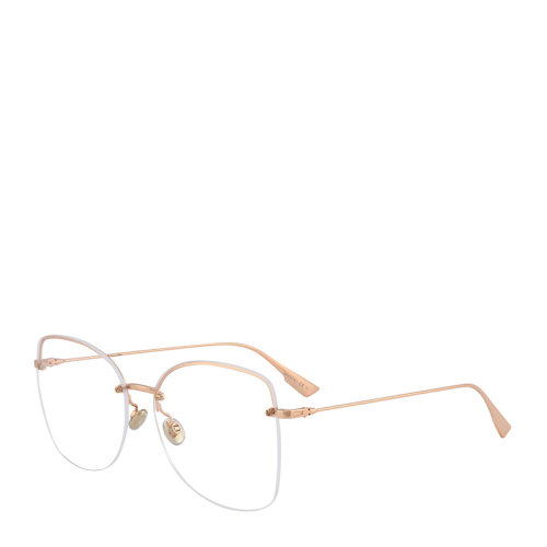 DIOR/迪奥 简约 时尚 蝶形 半框 合金 轻 女士 光学镜架 近视 眼镜框 眼镜架 DIORSTELLAIREO10 59mm DIOR 迪奥