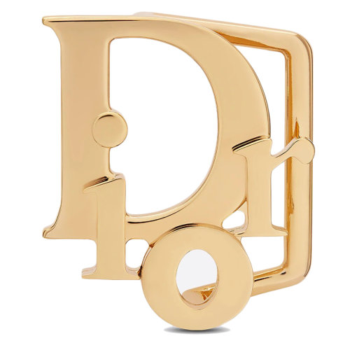 DIOR/迪奥新款 男士金色镀金黄铜35毫米的腰带扣4915ORMET_H250