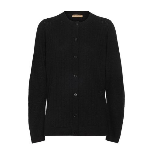  BURBERRY/博柏利 女士黑色羊绒卫衣 8007965 PLFSX