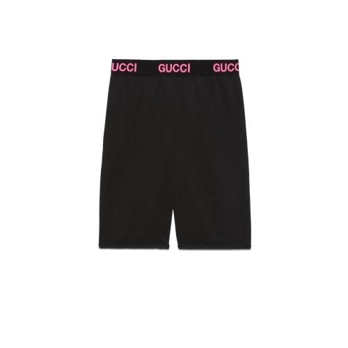 GUCCI古驰 22年秋冬 女士 平纹针织机车短裤 688421 XJDS5 1037
