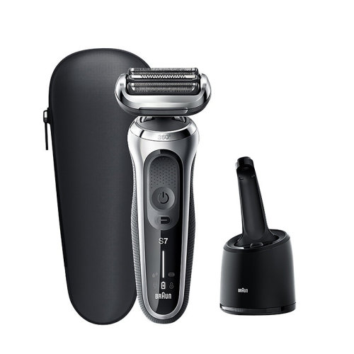 Braun/博朗 360度灵动刀头 自动感应科技 德国整机剃须刀S7001cc 德国进口 【新品 小猎豹7系】