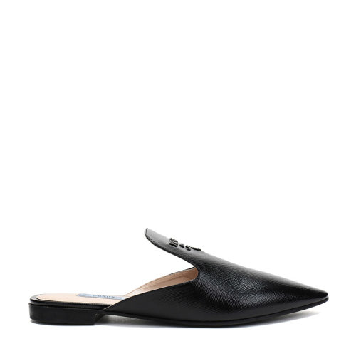 PRADA/普拉达 女士皮革平底鞋拖鞋皮鞋 1S538L 3A9S F B012