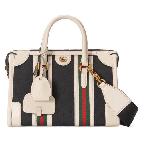 GUCCI古驰 22年秋冬 女士 小号帆布手提包 715772 FAARB 1044