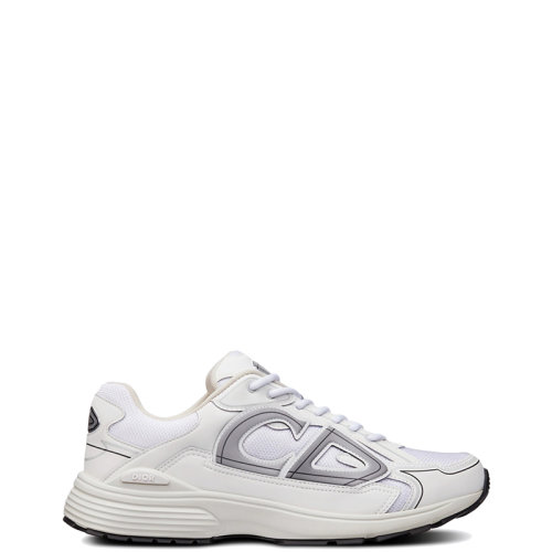 DIOR/迪奥 22年秋冬新款 B30系列 男士白色网眼织物和科技面料运动鞋3SN279ZND_H000