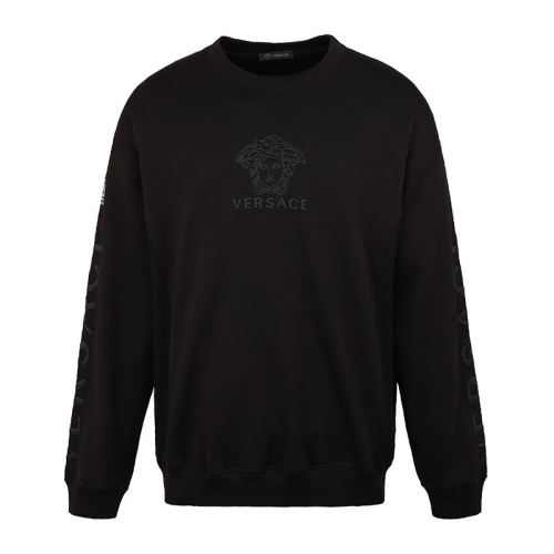 VERSACE/范思哲  男装 时尚简约 男士黑色棉质卫衣 A83498A-22814-6A008