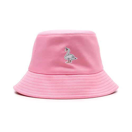  BURBERRY/博柏利 女士时尚百搭 棉质 动物刺绣 浅蓝色/粉色渔夫帽子 80322331