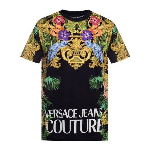  VERSACE JEANS COUTURE 男士彩色棉质短袖T恤 B3GVA7KA 30329 899 PLFSX