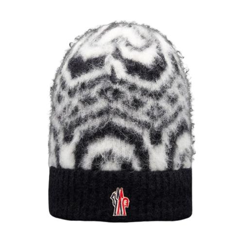  MONCLER蒙可蒙克莱 22年秋冬 女士 帽子 Wool %26 Alpaca Blend Beanie H20983B00006M2085P90