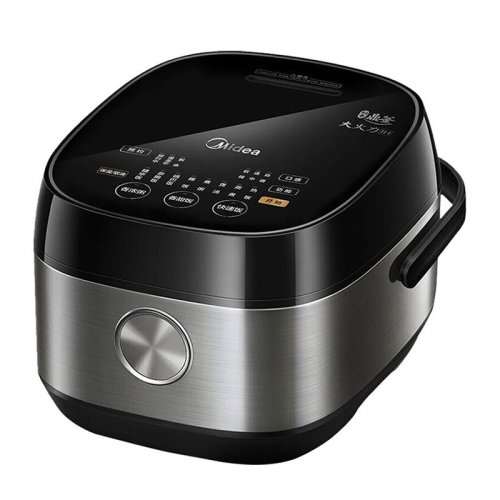 Midea/美的 智能IH4L电饭煲大火力加热微压沸腾芯精钢鼎釜内胆电饭锅MB-HS4073黑色