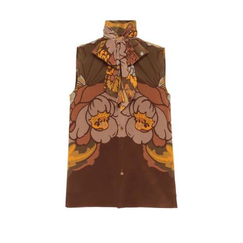  GUCCI古驰 22年秋冬 男士 2015 Re-Edition花卉真丝衬衫 664551 Z630A 5316