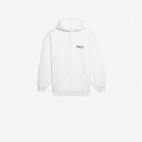  BALENCIAGA巴黎世家 22年春夏 男士 卫衣 Political Campaign 连帽衫 600583TIV539040 预定商品1-3周发货