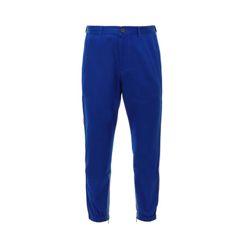 GUCCI/古驰 男士纯色棉质休闲裤运动裤长裤 604187-XDA1R 多色可选