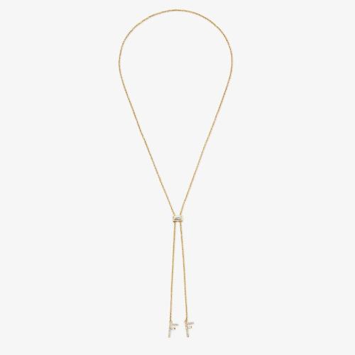  FENDI芬迪 22年秋冬 女士 项链 First Up N Down necklace 8AH741ALIDF089U