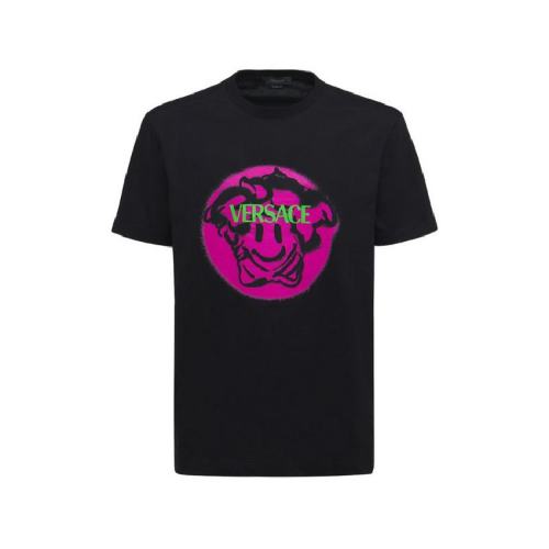  VERSACE/范思哲 男士黑色棉质短袖T恤 1002464-1A01797 2B110 PLFSX