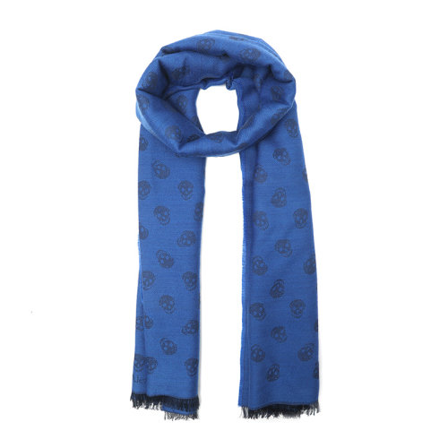 Alexander McQueen/亚历山大麦昆男士秋冬长款围巾5577054617Q