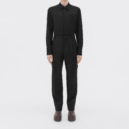  BV葆蝶家 22年秋冬 男士 长袖衬衫 chemise 703578V25W01000