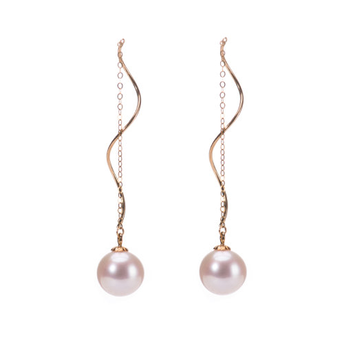 GeleiStory/GeleiStory 灵魂独舞妳曾经爱过限量18K金淡水珍珠流星款耳钉 店铺特惠