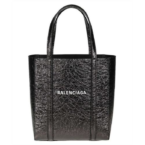  Balenciaga/巴黎世家 女士黑色皮革手提包 5518151TY3N1000 PLSX