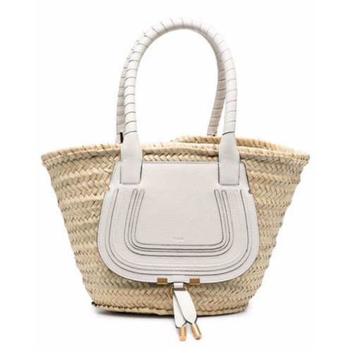  CHLOE/克洛伊 女士奶油色皮革手提包 C22SS728G58 101 PLSX