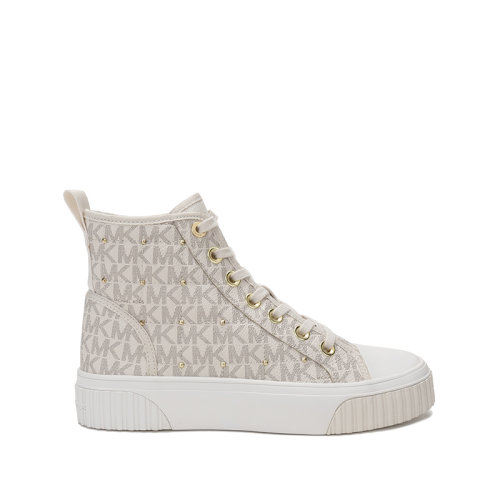 Michael Kors/迈克·科尔斯 女士人造革Gertie高帮系带休闲运动鞋 43T1GTFE5B