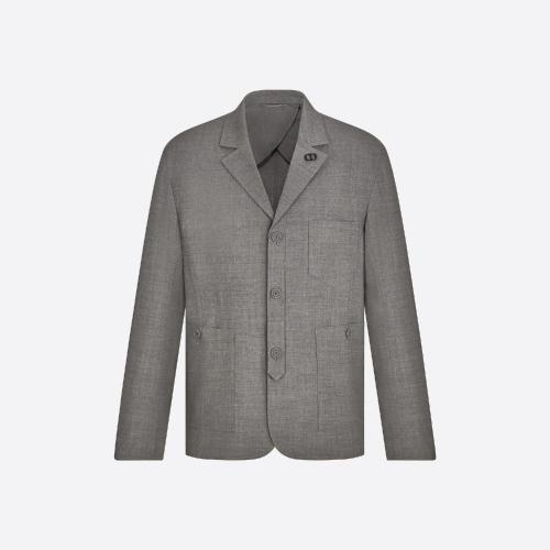  DIOR迪奥 22年秋冬 男士 夹克 工装夹克 313C203A5725_C830