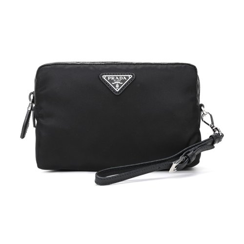  PRADA/普拉达 女士黑色尼龙手拿包 1NE021 067 F0002 PLSX