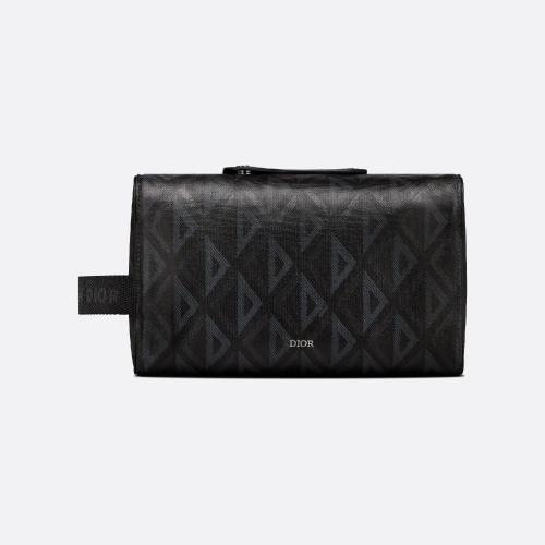  DIOR迪奥 22年秋冬 男士 手拿包 Trousse de toilette Dior Lingot 2ADCA418CDP_H43E