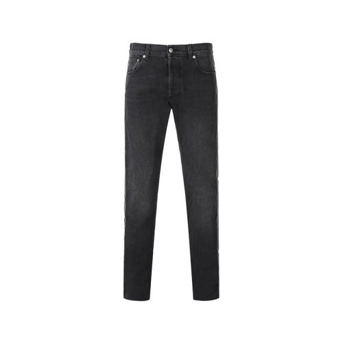 Alexander McQueen/亚历山大麦昆【22春夏新款】男士棉质牛仔裤长裤 677771 QSY14