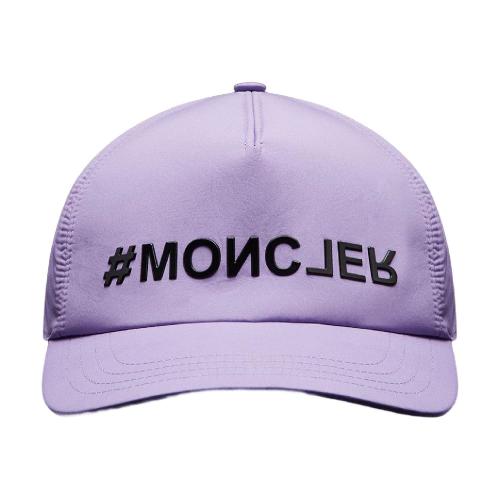  MONCLER蒙可蒙克莱 22年秋冬 女士 帽子 Logo Baseball Cap H20983B0000454AL5627
