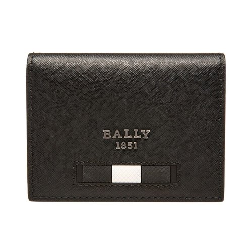  BALLY/巴利 男士黑色皮革钱包卡包零钱包 6238944 PLSX