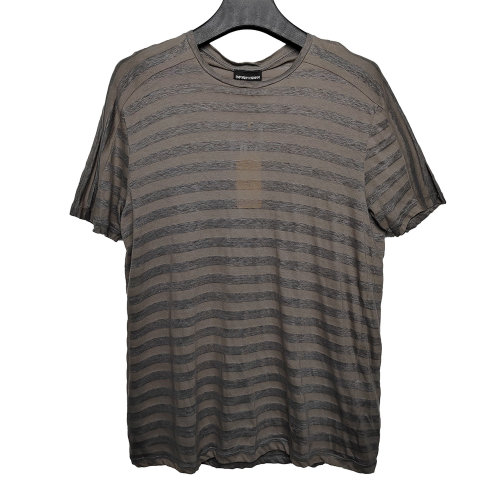 Emporio Armani/安普里奥阿玛尼 灰色男士T恤