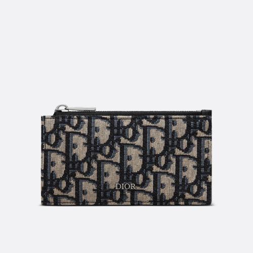  DIOR迪奥 22年秋冬 男士 卡包 拉链卡夹 2ESBC250YSE_H05E 预定商品1-3周发货