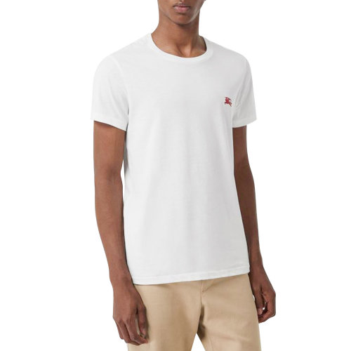 BURBERRY/博柏利 纯棉圆领男士短袖T恤 巴宝莉 短袖 男装 T恤 博柏利t恤 t恤男